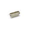Insert HE, Raccordement à ressort, mâle, 24 pin, 16A, Polycarbonate, 24B|48B 